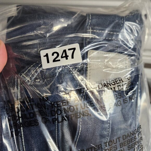 Vintage Mens Helix size 38x30 Bootcut Mid Rise Denim Jeans Y2K USA - Picture 9 of 9